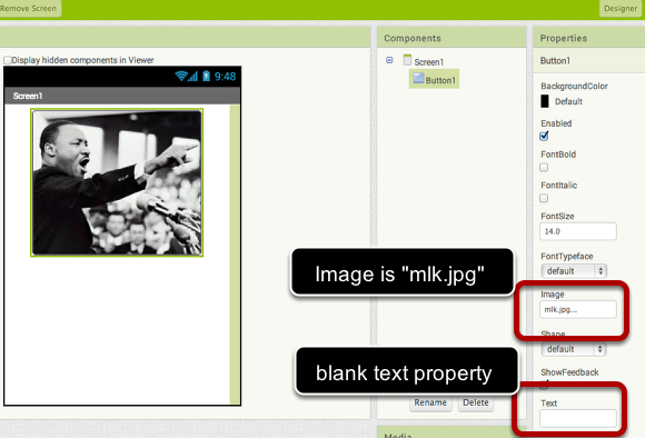 Check that the UI looks like the following:
