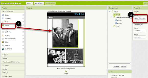 Add an Image of the two leaders