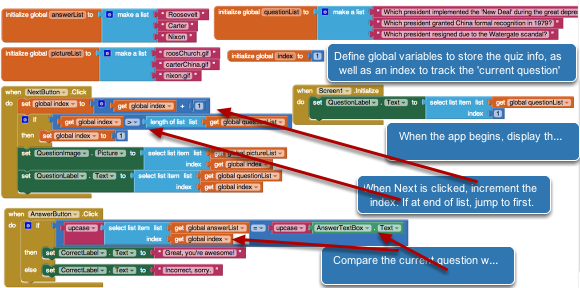 President's Quiz: Code Overview